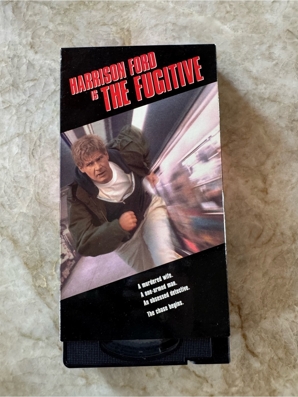 The Fugitive VHS Tape - Harrison Ford